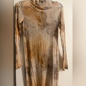 Zara Mesh Midi Dress